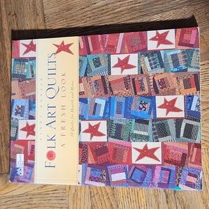 VINTAGE Folk Art Quits A Fresh Look 18 Quilts For Harth & Home Softcover…